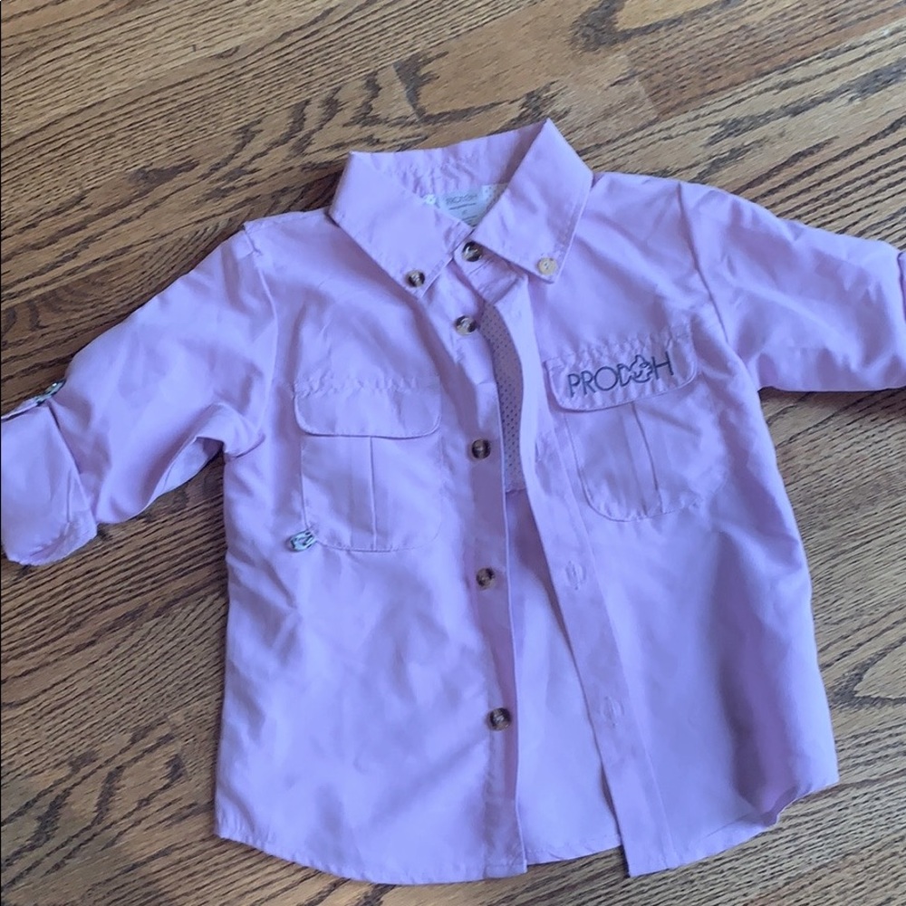 Girls prodoh button up light weight 4T